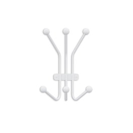 Wallity Ant-B Gancho de Pared Metálico Blanco